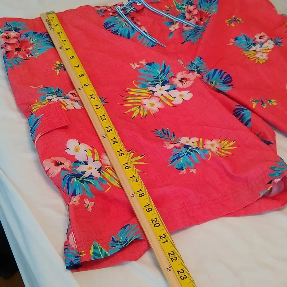 George men's size 3X floral swimsuit